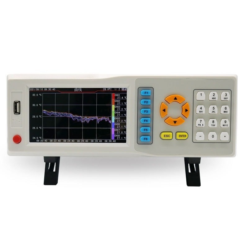 Multimeter Digital - Escáner de Temperatura Multicanal Industrial, Serie