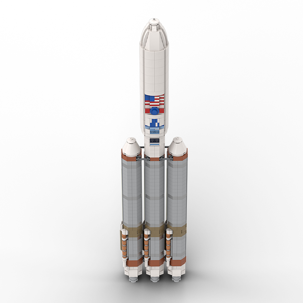 Diy Lego Electronics - Gobricks MOC 1:110 Atlas cohete bloques