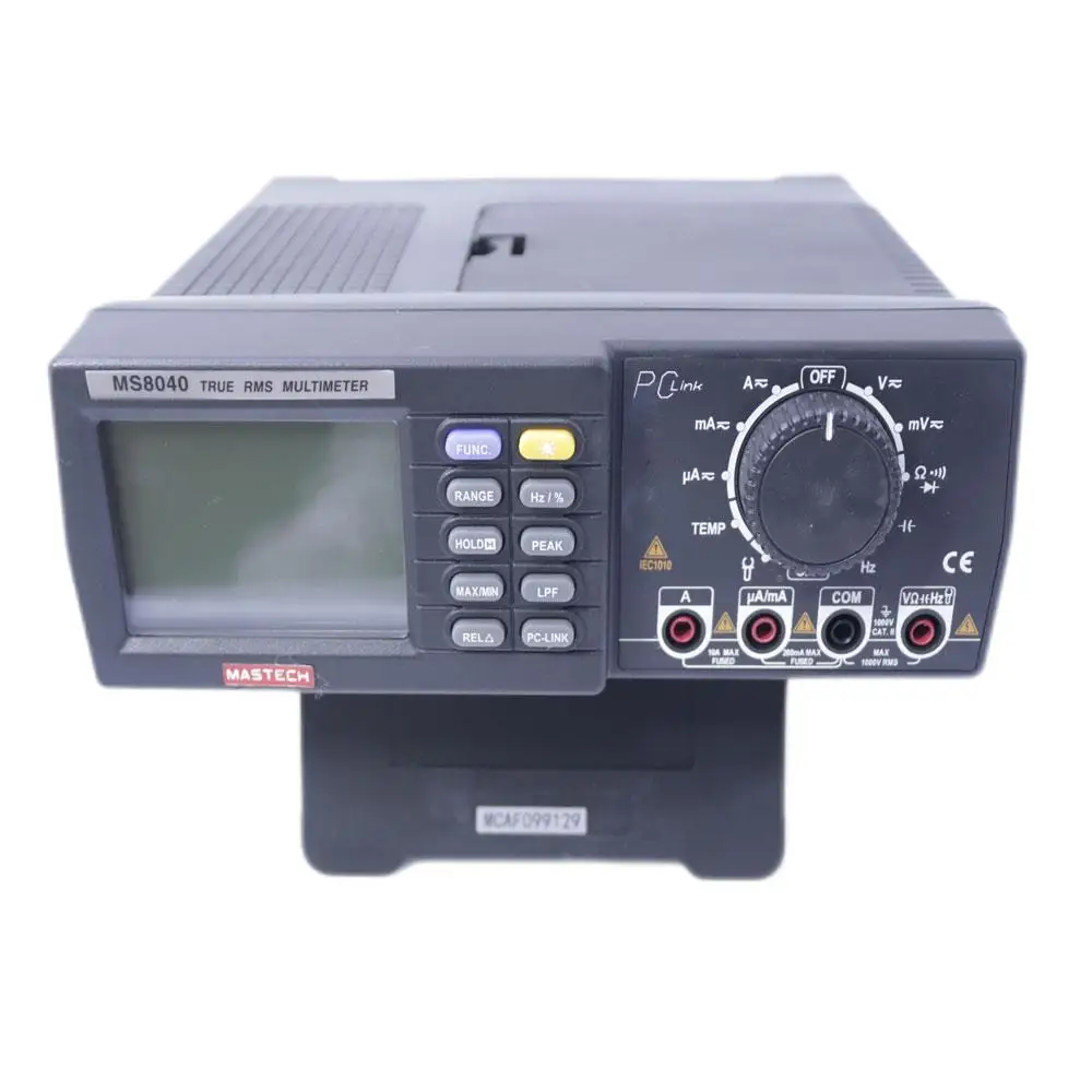 Multimeter Digital - Multímetro Digital de Banco Mastech MS8040