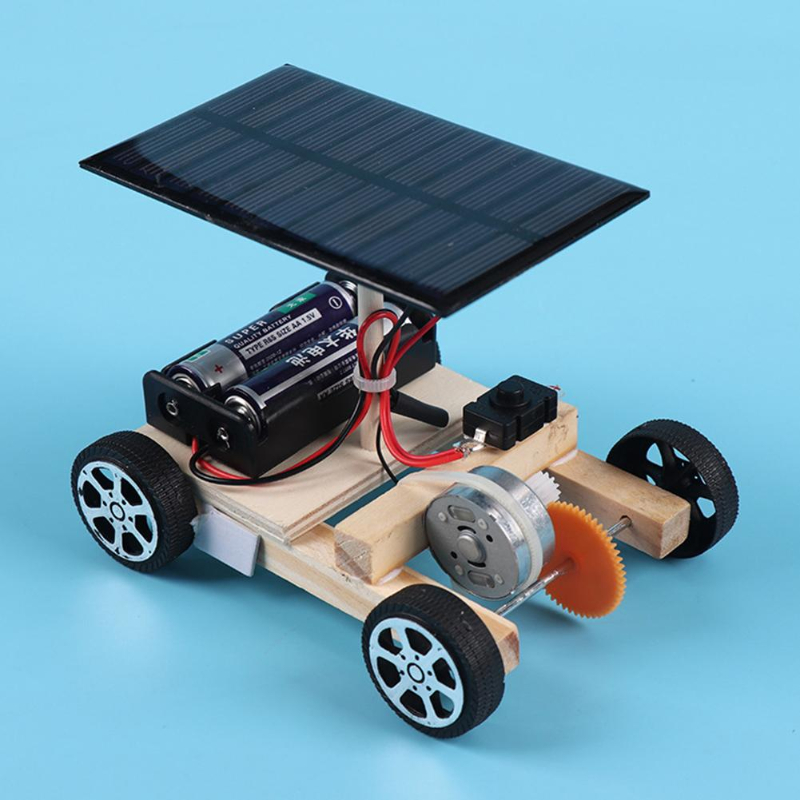 Diy Electronics Kids - Ensamblar coche Solar inventos creativos capacidad