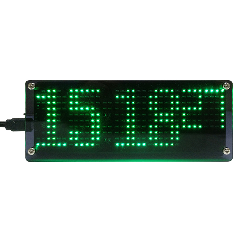 Diy Electronics News - Kit electrónico de reloj de matriz