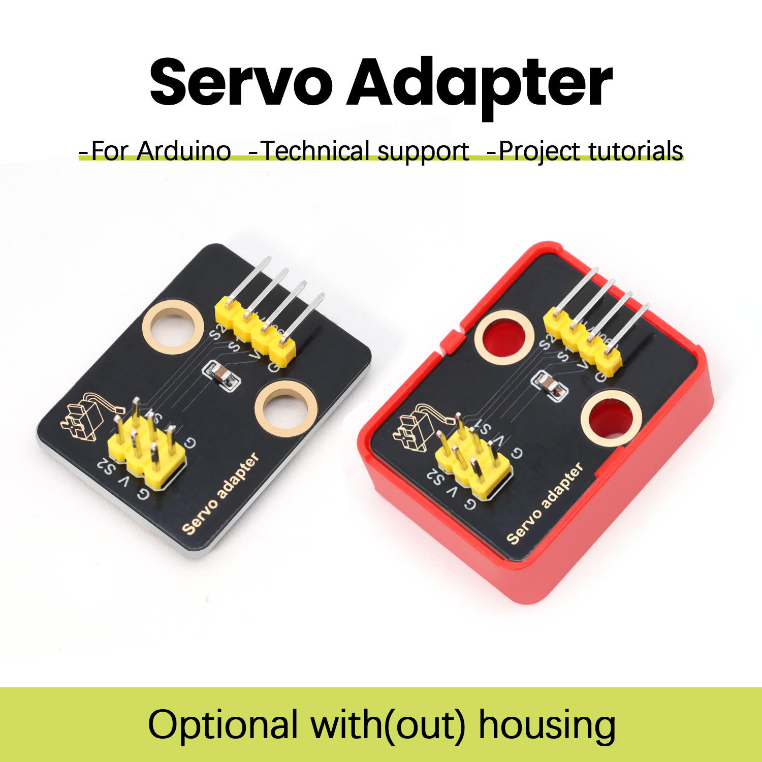 Diy Lego Electronics - Sensor adaptador Servo Keyestudio para Arduino