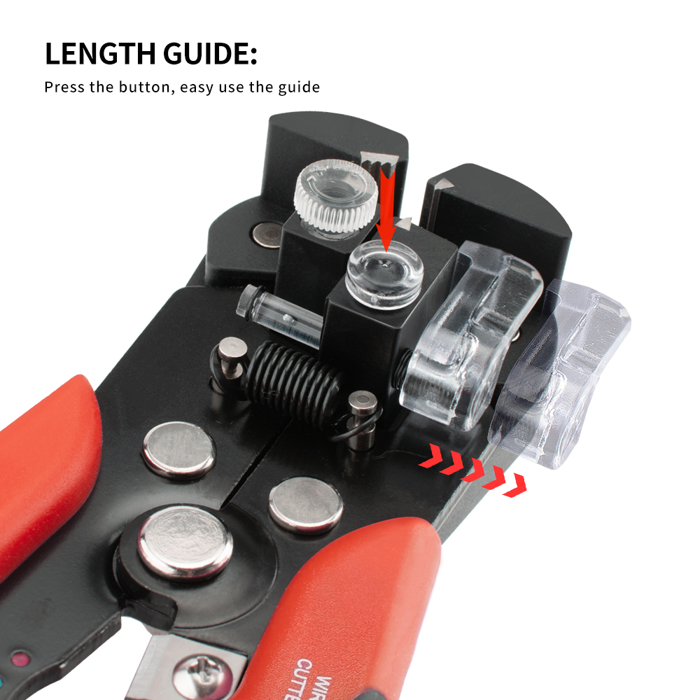 Wire Stripper Cutter - Alicates Profesionales Automáticos para Pelar y