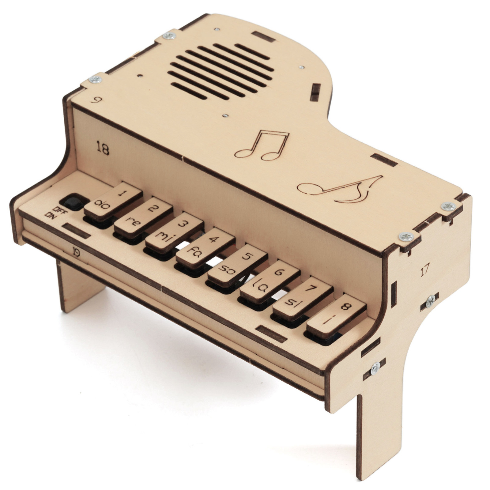 Modelo de Piano Electrónico de - Diy Electronics Kids reseña y precio