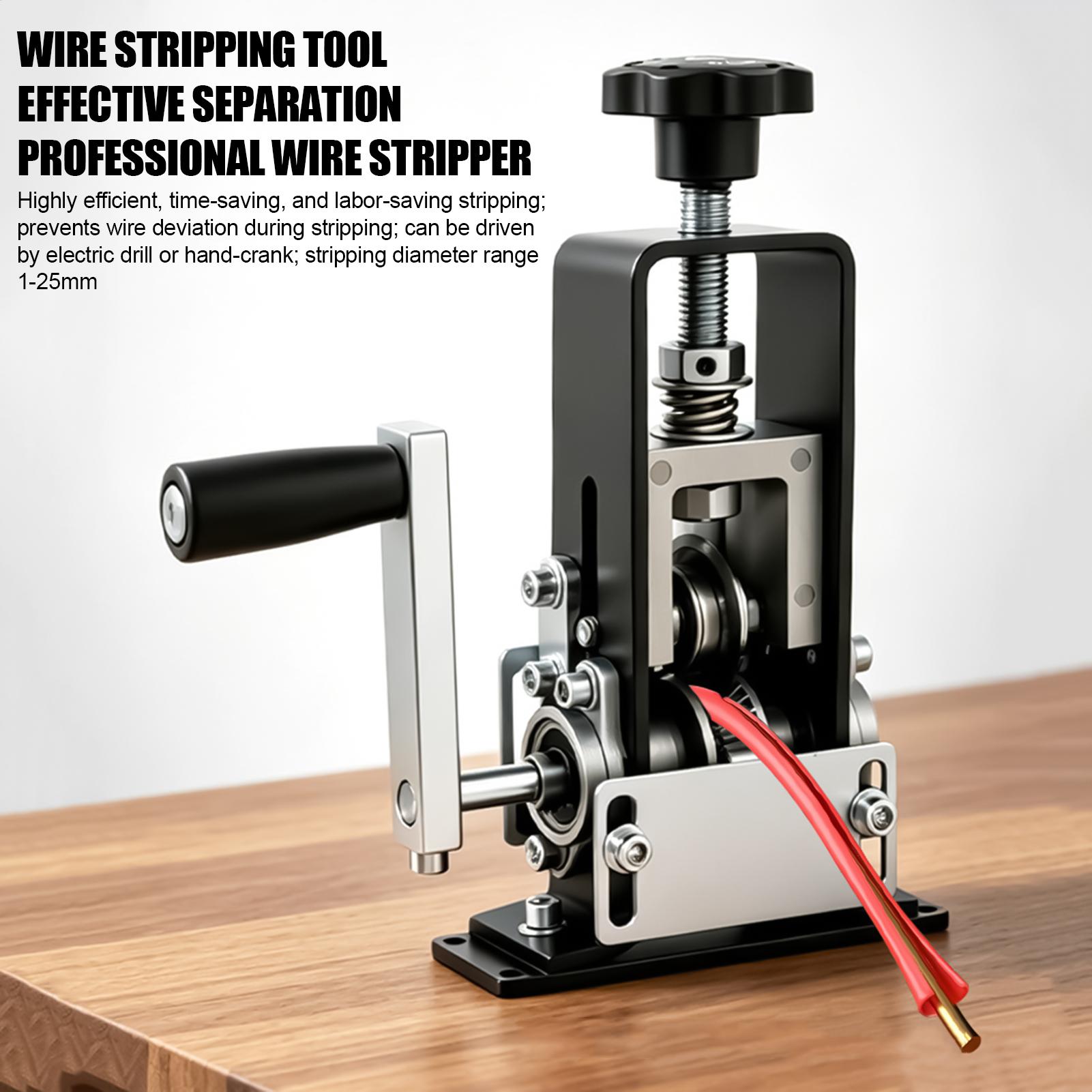 Pelacables de cobre con manive - Wire Stripper Cutter reseña y precio