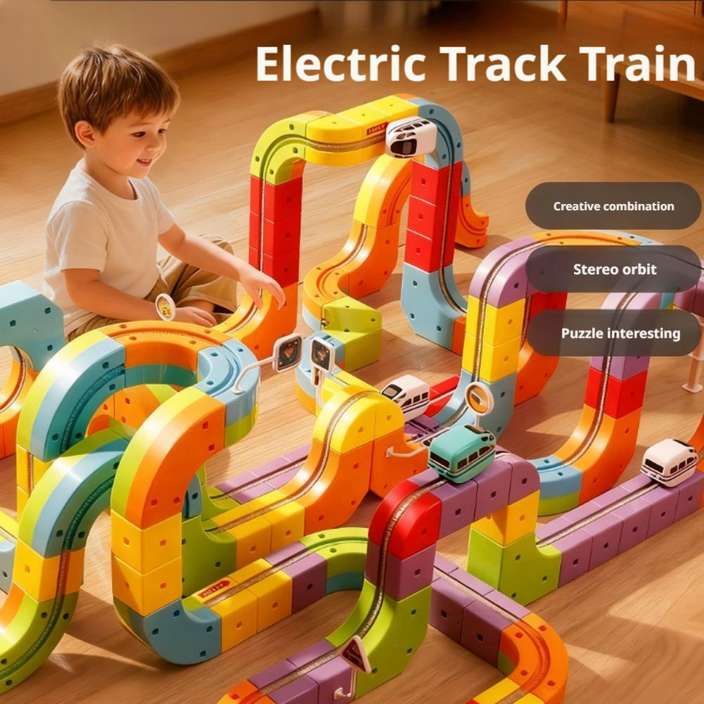 DIY montaje pista mágica tren  - Diy Electronics Toys reseña y precio