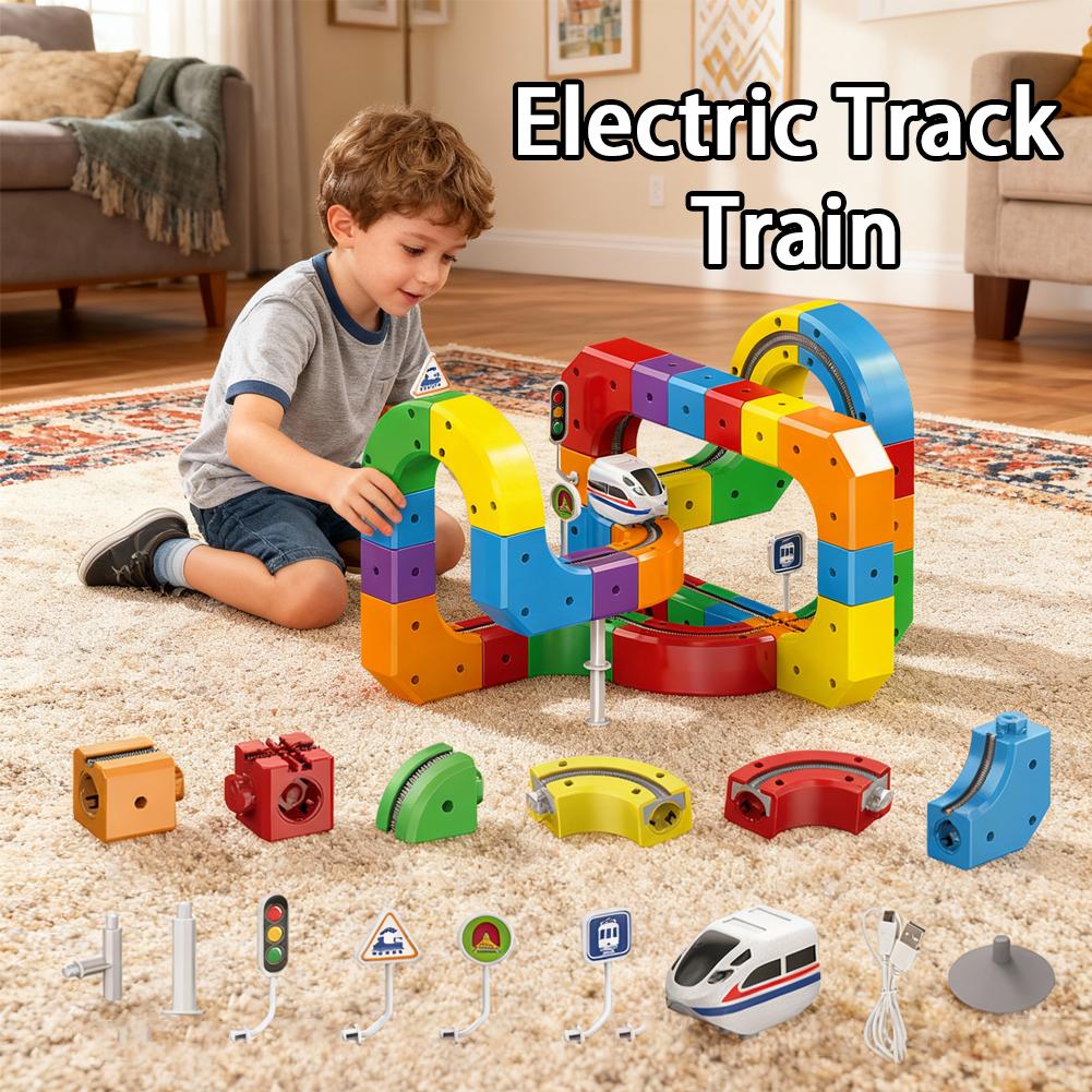 DIY montaje pista mágica tren  - Diy Electronics Toys reseña y precio