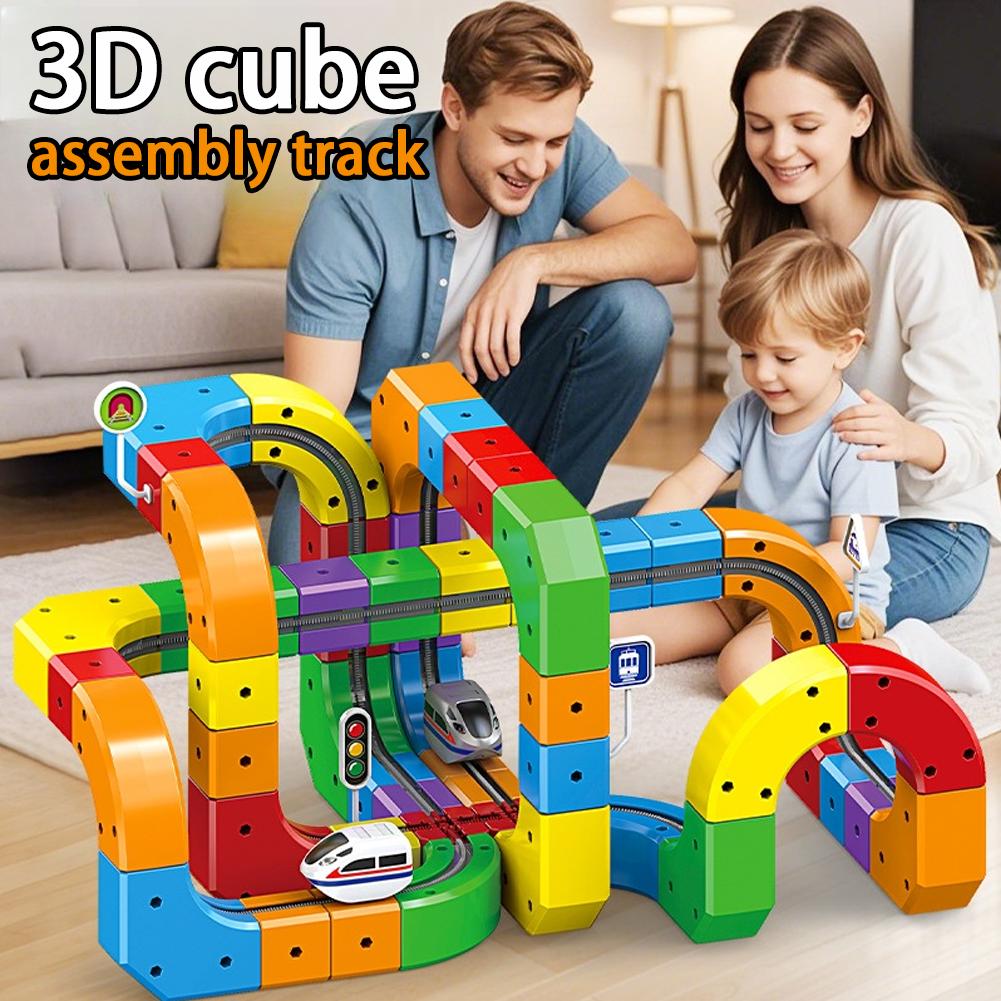 DIY montaje pista mágica tren  - Diy Electronics Toys reseña y precio
