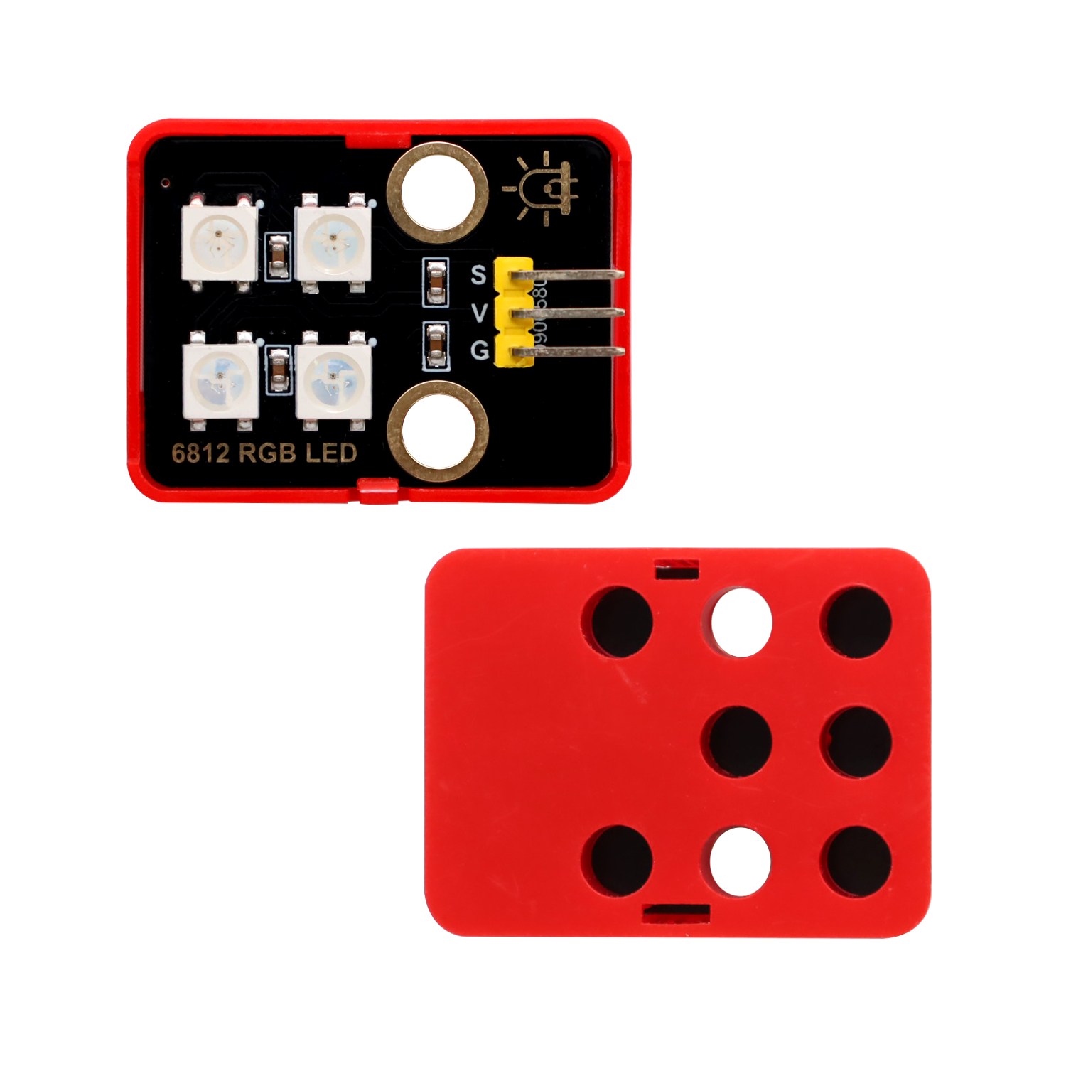 Módulo Keyestudio 6812 RGB par - Diy Lego Electronics reseña y precio