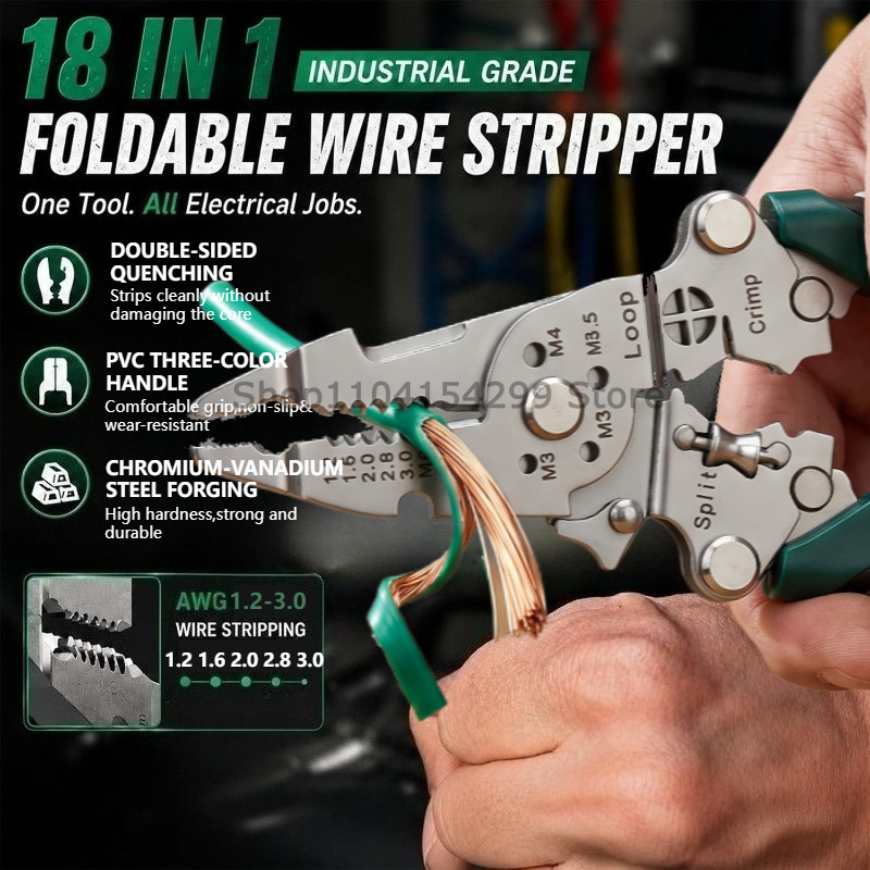 Pelacables Multifuncional de C - Wire Stripper Cutter reseña y precio