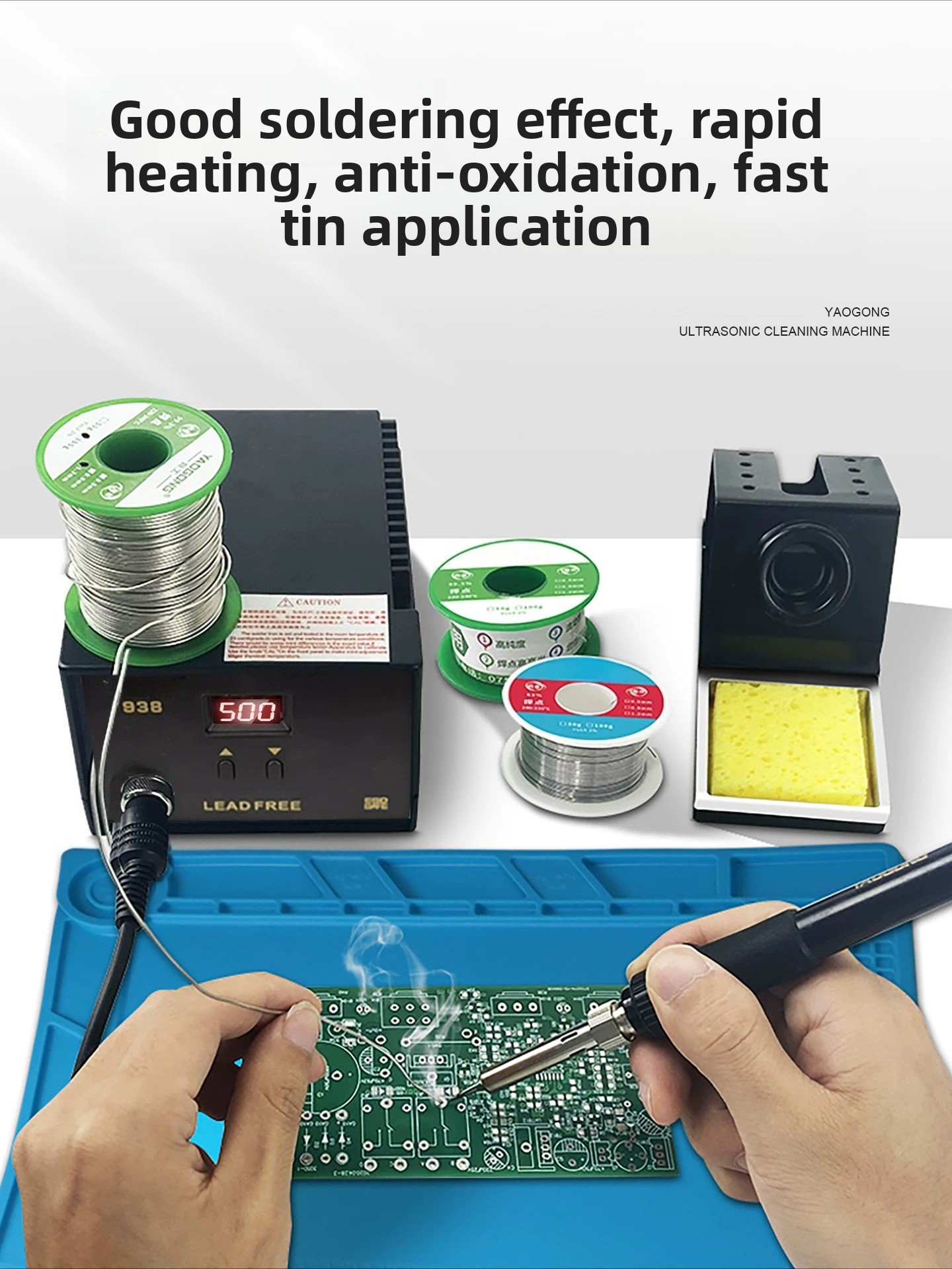 Estación de Soldadura 936B de  - Diy Electronics Workstation reseña y precio