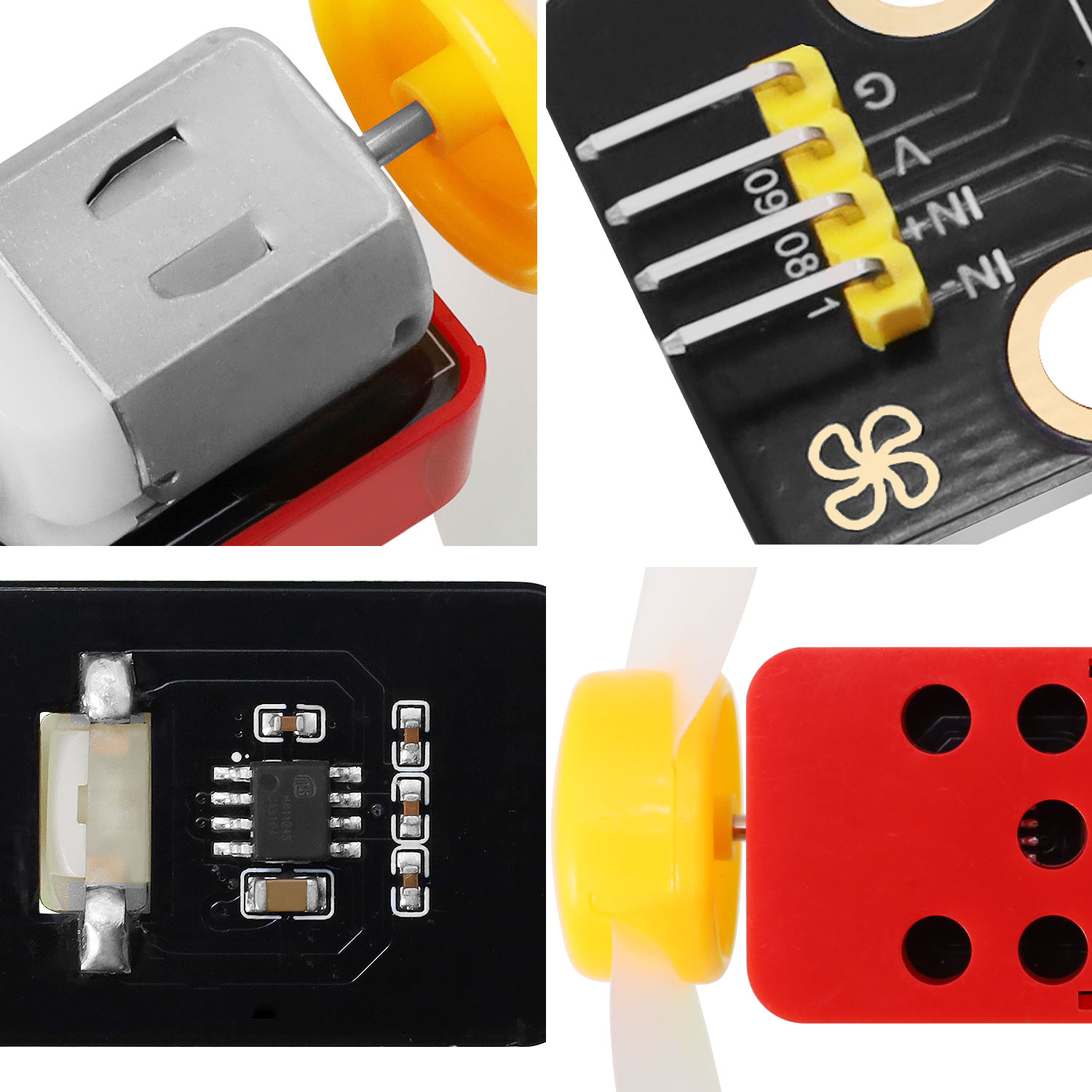 Módulo de ventilador de Motor  - Diy Lego Electronics reseña y precio