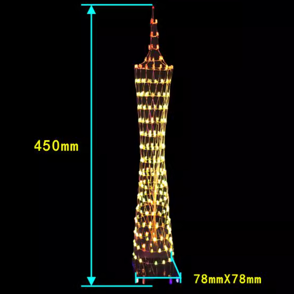 Nuevo Kit electrónico de torre - Diy Electronics India reseña y precio