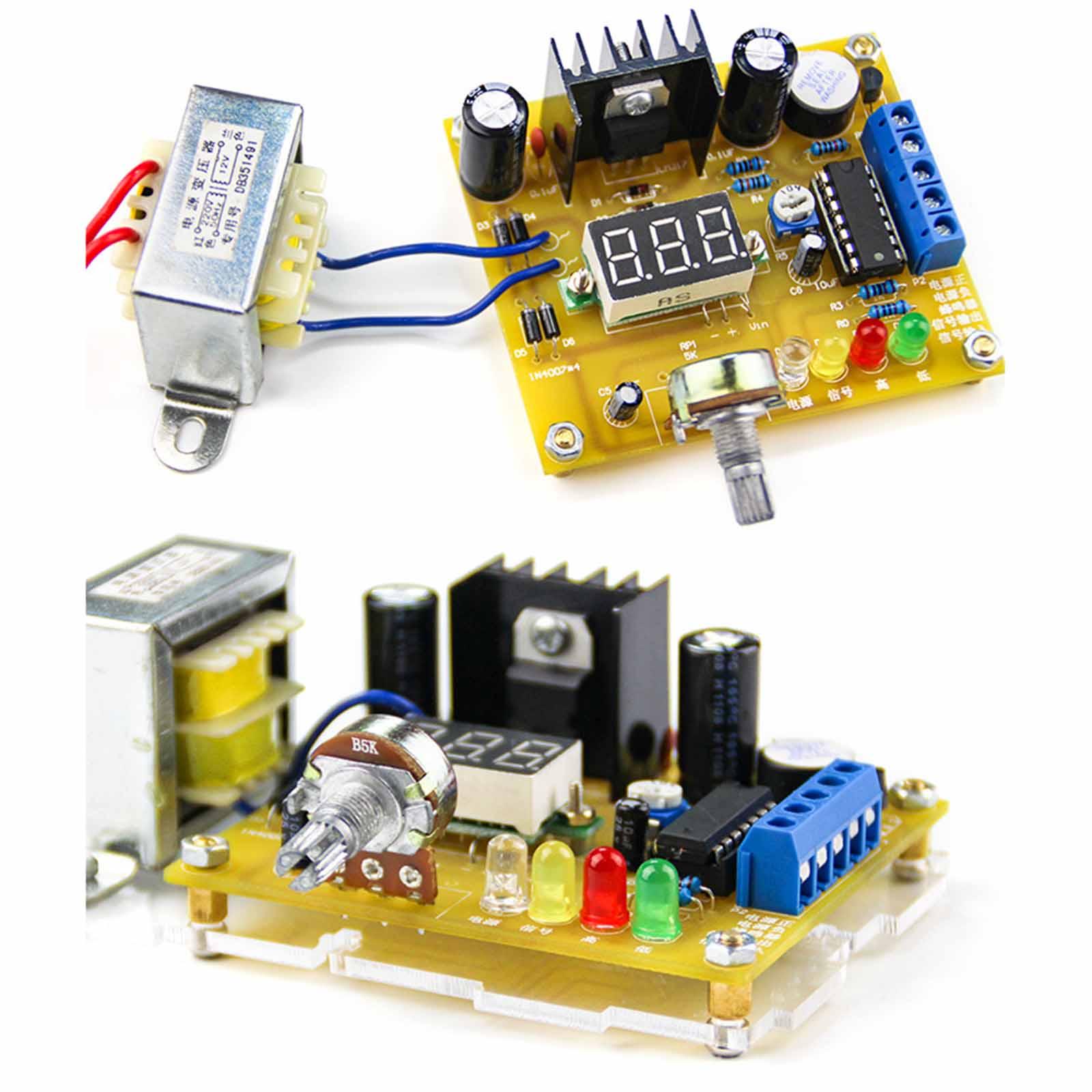Kit de Regulador de Voltaje Aj - Diy Home Electronics Lab reseña y precio