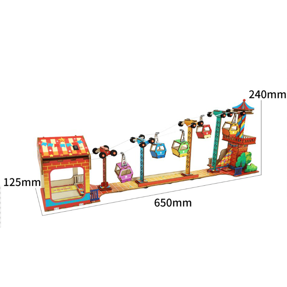 Modelo de teleférico turístico - Diy Electronics Kids reseña y precio