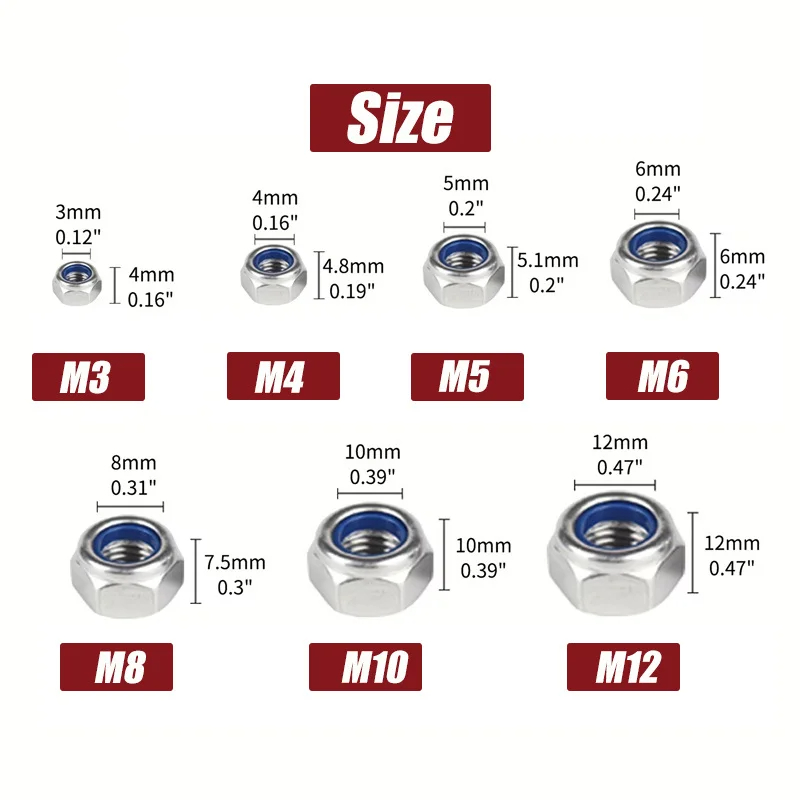 40-220 piezas de tuercas de se - Diy Electronics India reseña y precio