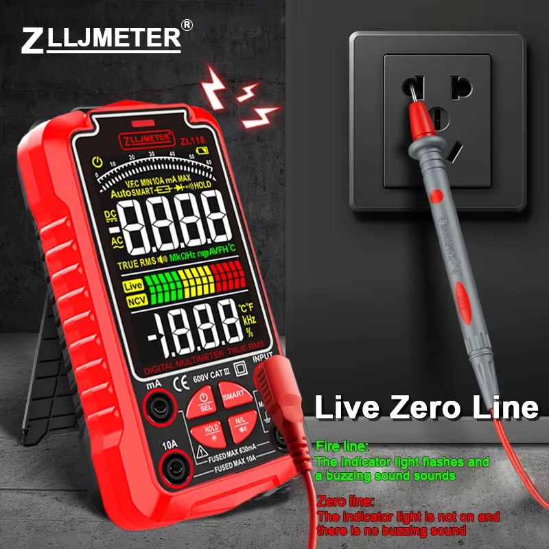 Multímetro digital de rango au - Multimeter Digital reseña y precio