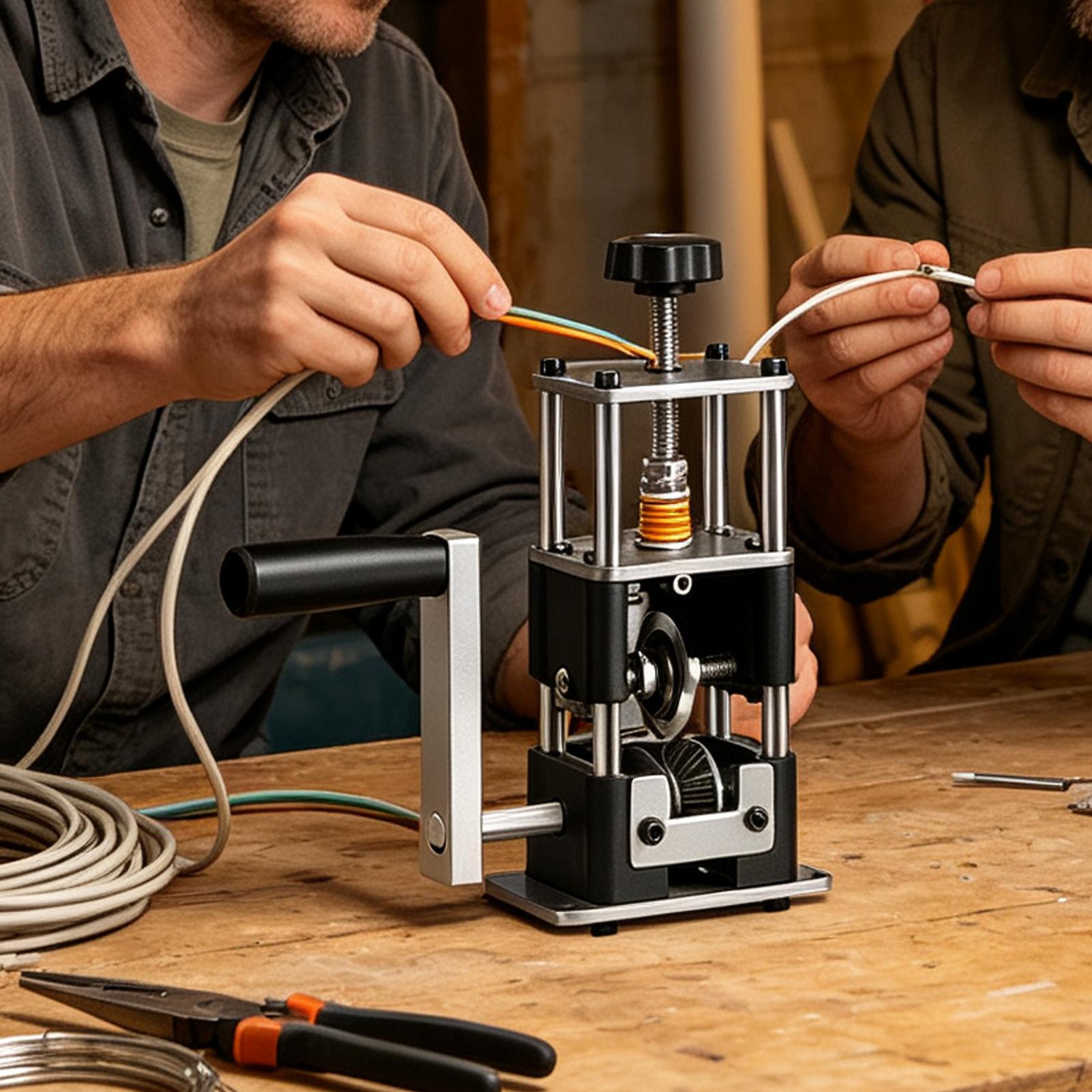 Máquina peladora de cables de  - Wire Stripper Cutter reseña y precio