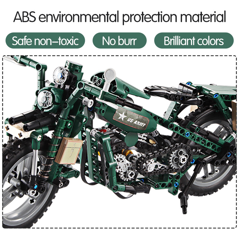 Cada-motocicleta electrónica d - Diy Lego Electronics reseña y precio
