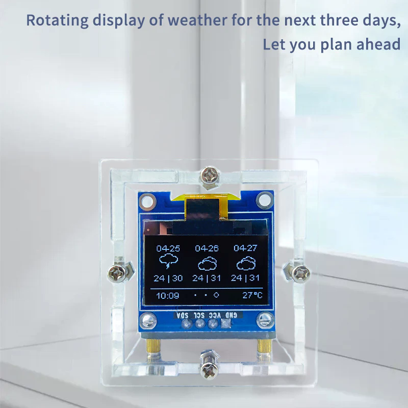 Reloj Meteorológico Digital WI - Diy Electronics For Sale reseña y precio