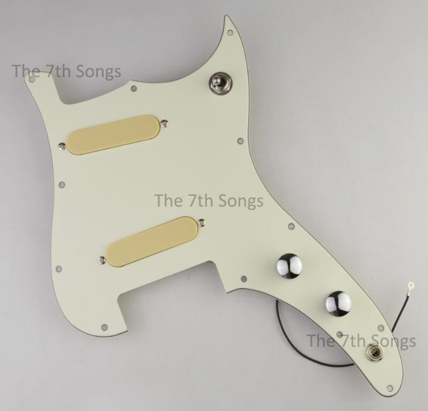 Pickguard precableado Duosonic - Diy Electric Guitar Electronics reseña y precio