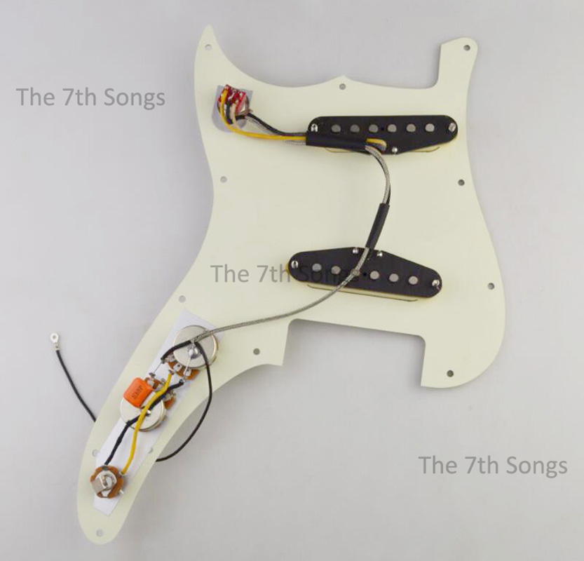 Pickguard precableado Duosonic - Diy Electric Guitar Electronics reseña y precio