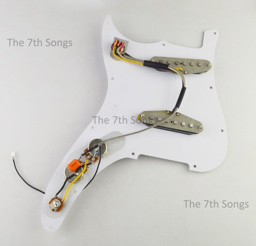 Pickguard precableado Duosonic - Diy Electric Guitar Electronics reseña y precio