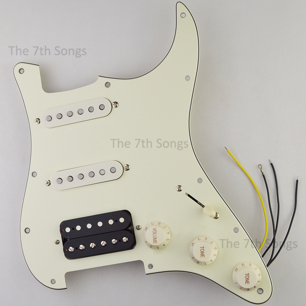 HSS Texas Rock con SH4 JB / S  - Diy Electric Guitar Electronics reseña y precio