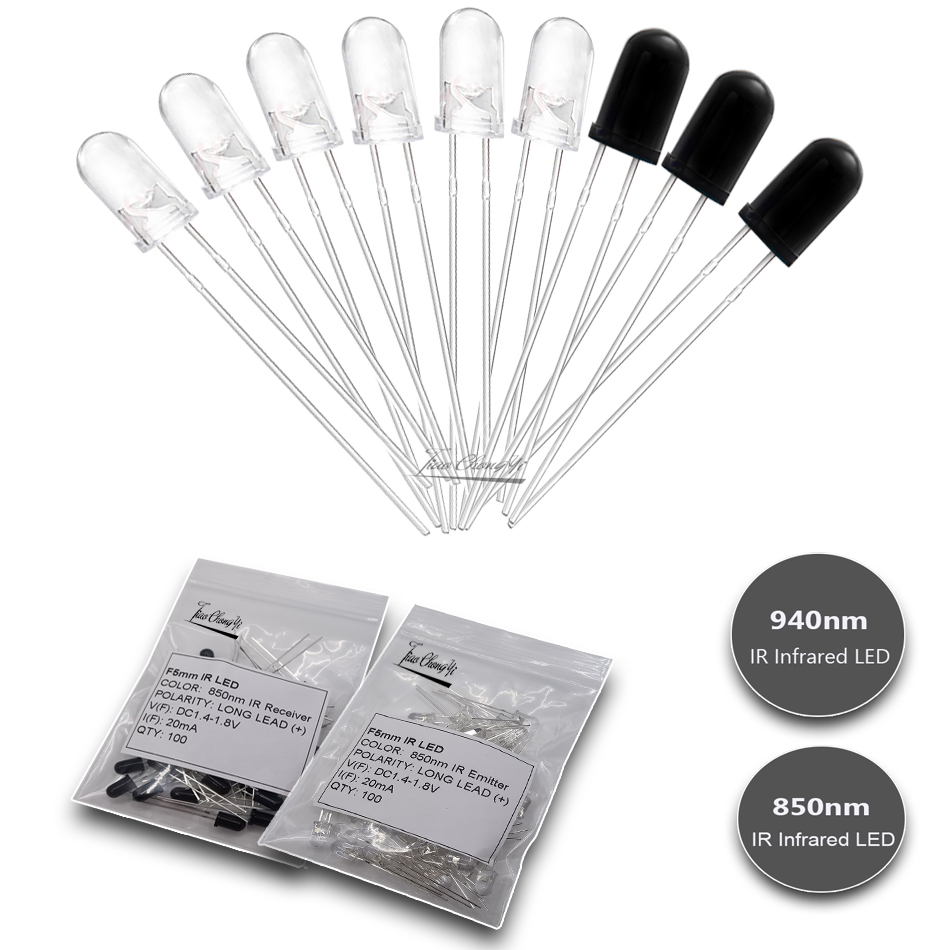 DIP-Diodo Emisor LED IR de 3mm - Ir Infrared Receiver reseña y precio