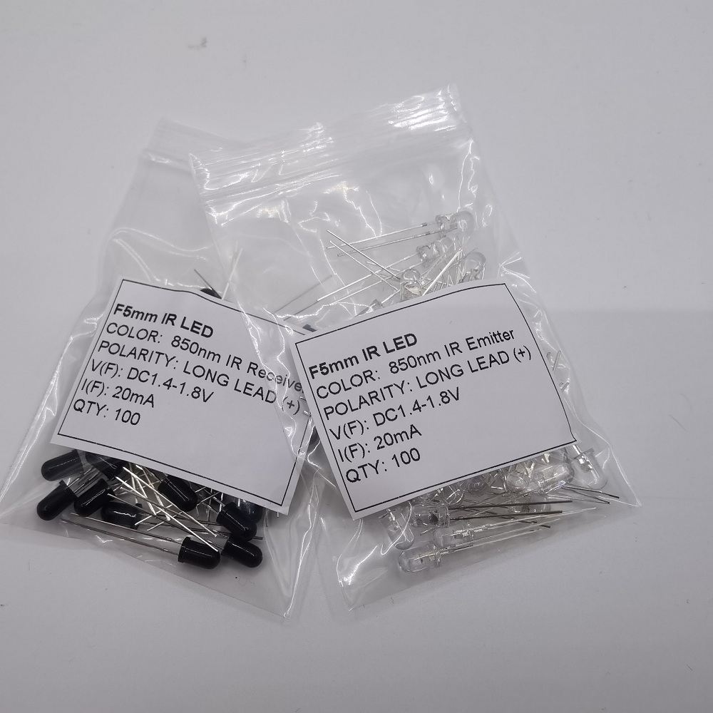 DIP-Diodo Emisor LED IR de 3mm - Ir Infrared Receiver reseña y precio