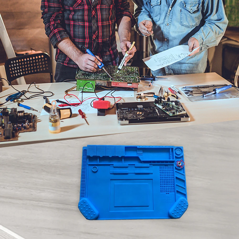 Alfombrilla de soldadura A-500 - Diy Electronics Workstation reseña y precio