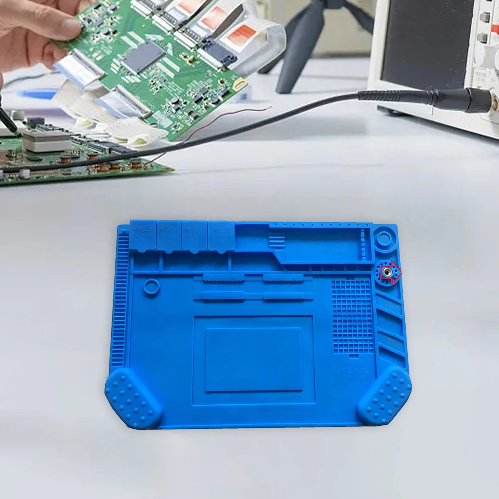 Alfombrilla de soldadura A-500 - Diy Electronics Workstation reseña y precio