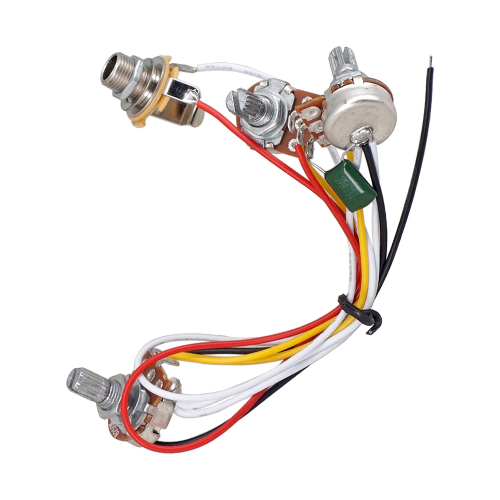 Arnés de cableado para guitarr - Diy Electric Guitar Electronics reseña y precio