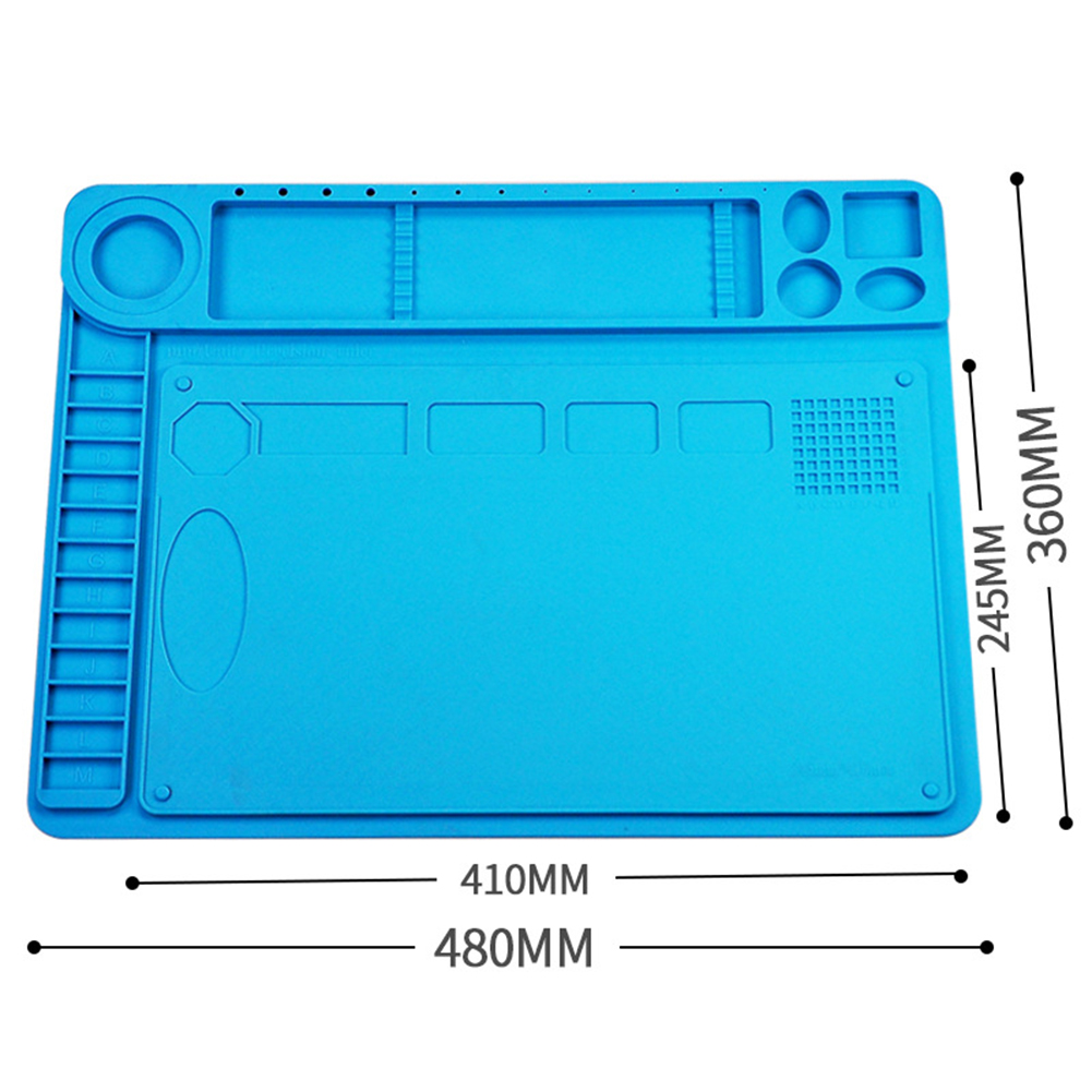 Alfombrilla de silicona resist - Diy Electronics Workstation reseña y precio