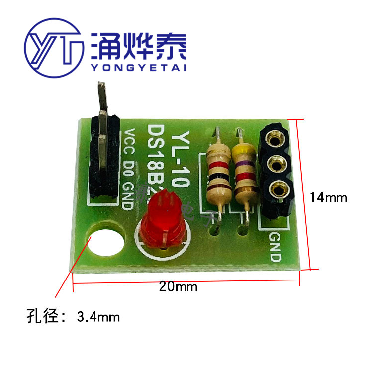 Módulo de sensor de temperatur - Ds18B20 Temperature Sensor reseña y precio