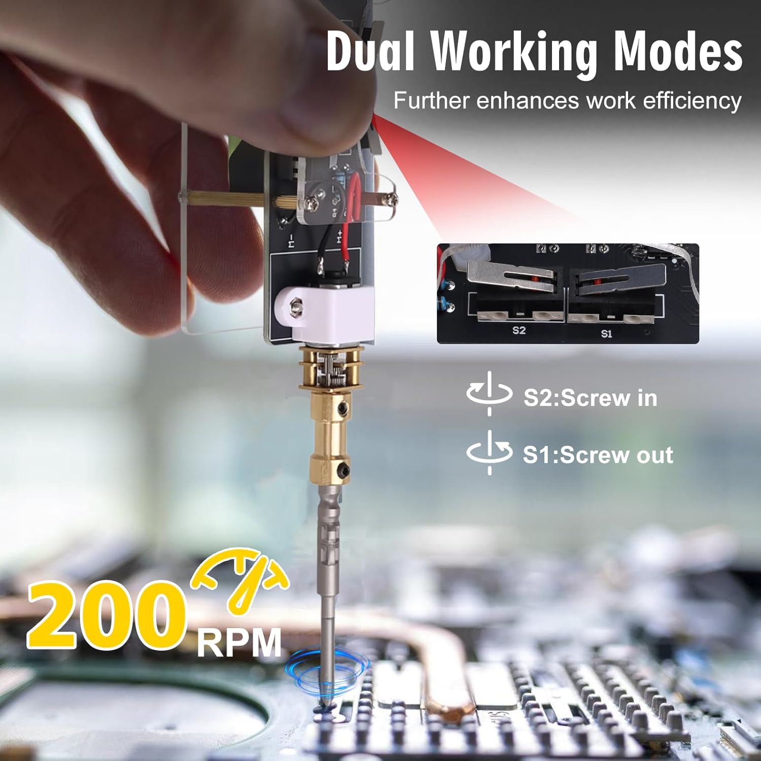 Destornillador eléctrico recar - Diy Home Electronics Lab reseña y precio