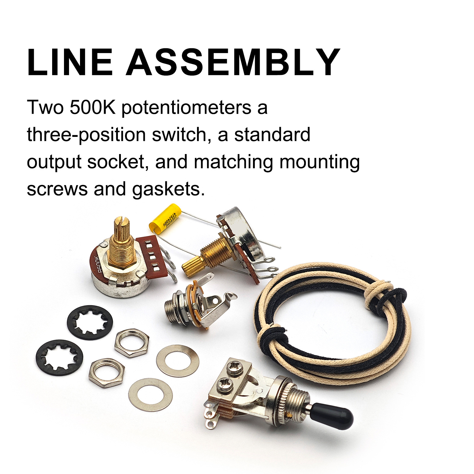 Kit de Cableado Preinstalado p - Diy Electric Guitar Electronics reseña y precio