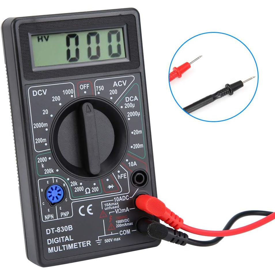 Multímetro digital, DT-830B Mu - Multimeter Digital reseña y precio