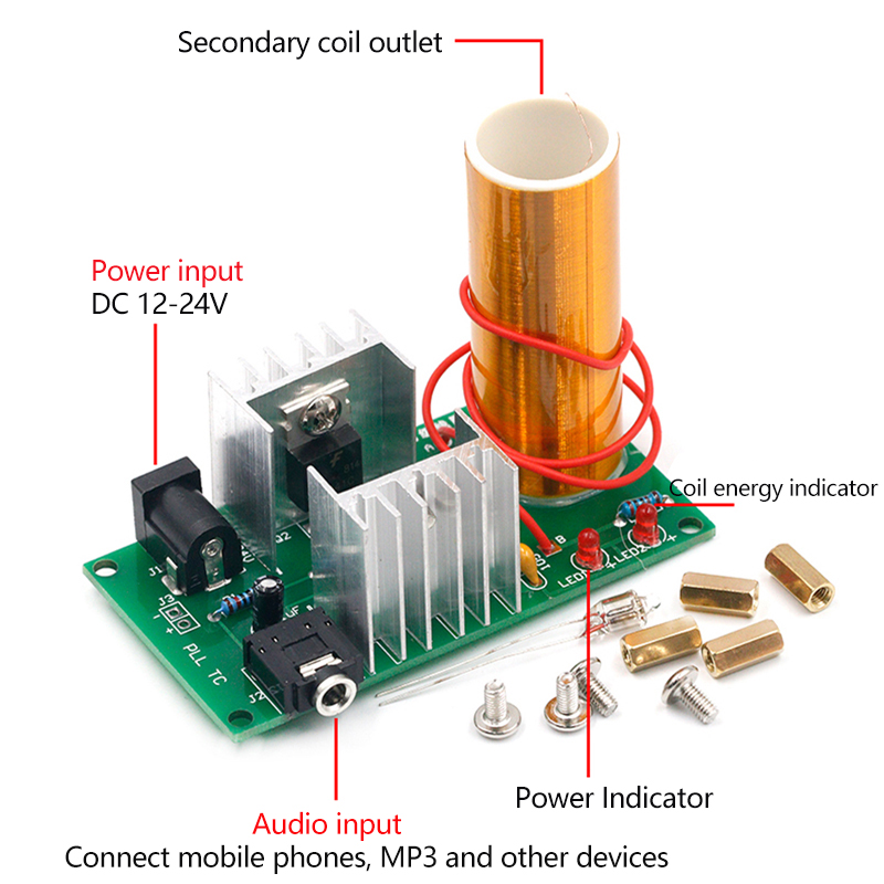 Mini bobina Tesla, Kit electró - Diy Electronics Kids reseña y precio