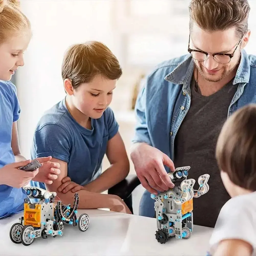 Kit de ciencia Robot con energ - Diy Electronics Kids reseña y precio