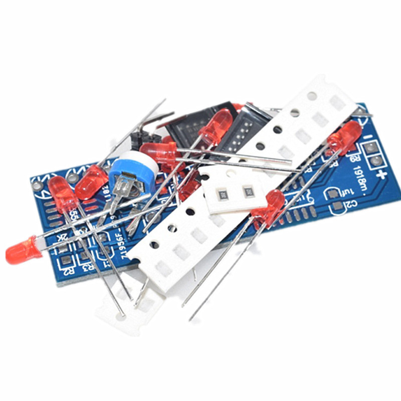 NE555+CD4017 Kit de bricolaje  - Diy Electronics News reseña y precio