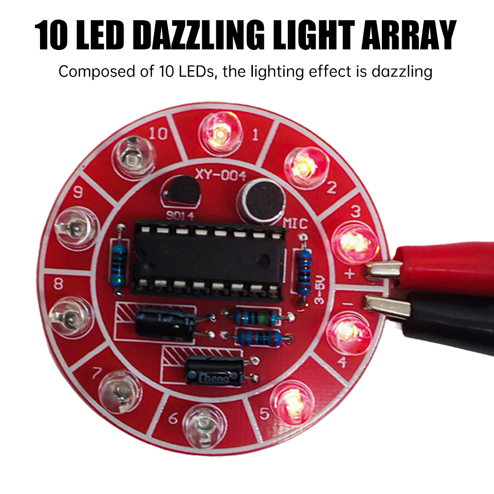 Luces LED giratorias controlad - Diy Electronics News reseña y precio
